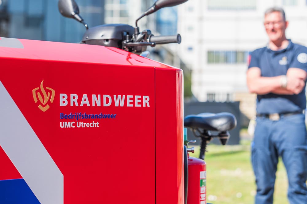 Stuyf Cargo elektrische bedrijfswagen UMC Utrecht brandweer